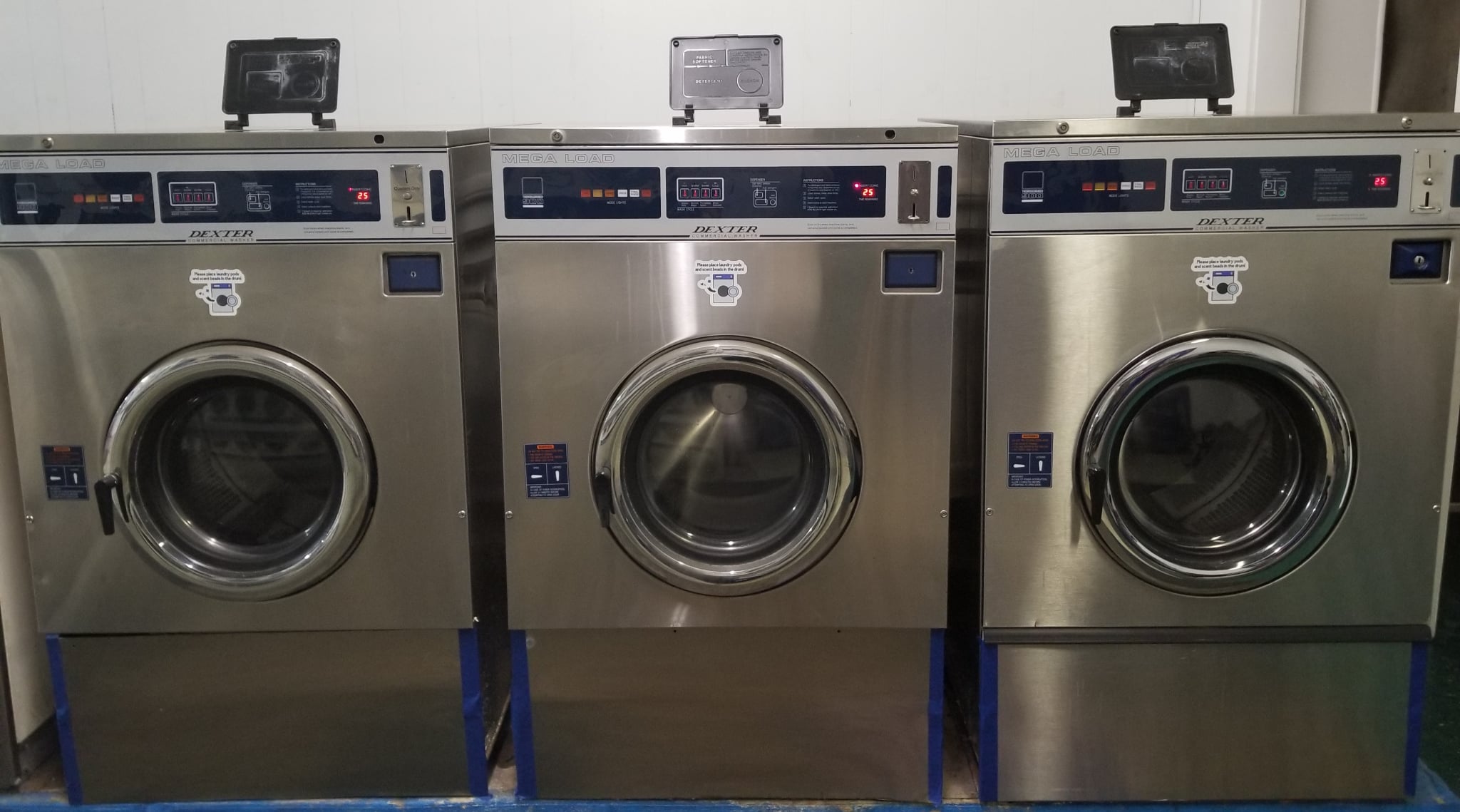 Large capacity washers